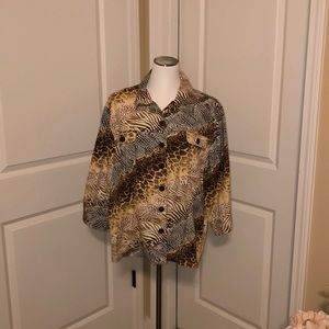 Animal Print Jacket
